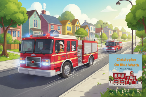 Christopher on Blue Watch - Fire Engine Action