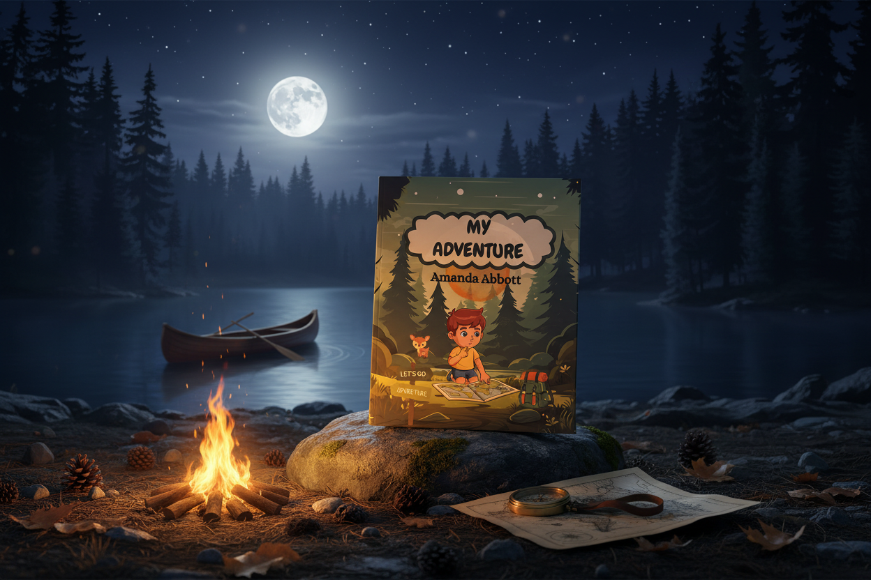 My Adventure - Campfire Moonlight Scene