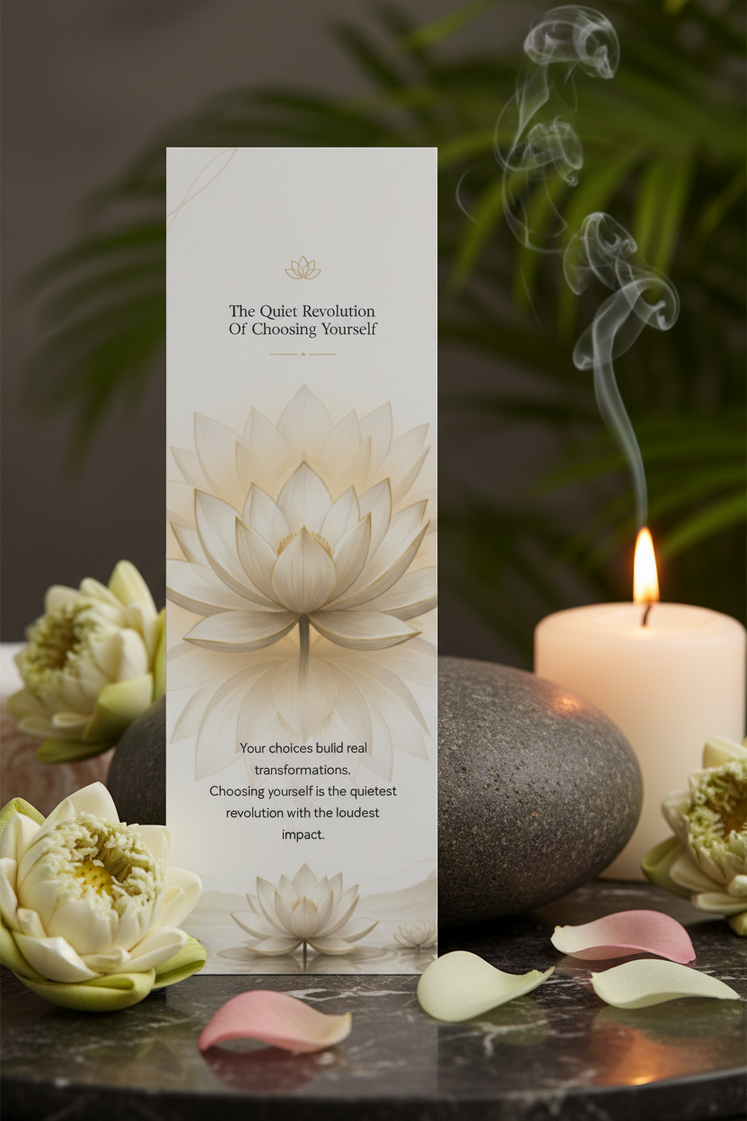 The Quiet Revolution Bookmark - Full Bookmark Luxury Spa