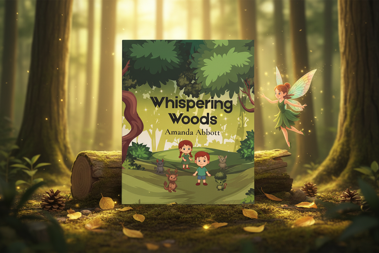 Whispering Woods - Flat Paperback Premium Shot